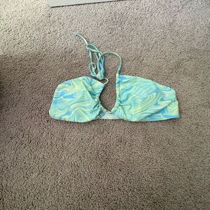 Swirl Pattern Bikini Top
